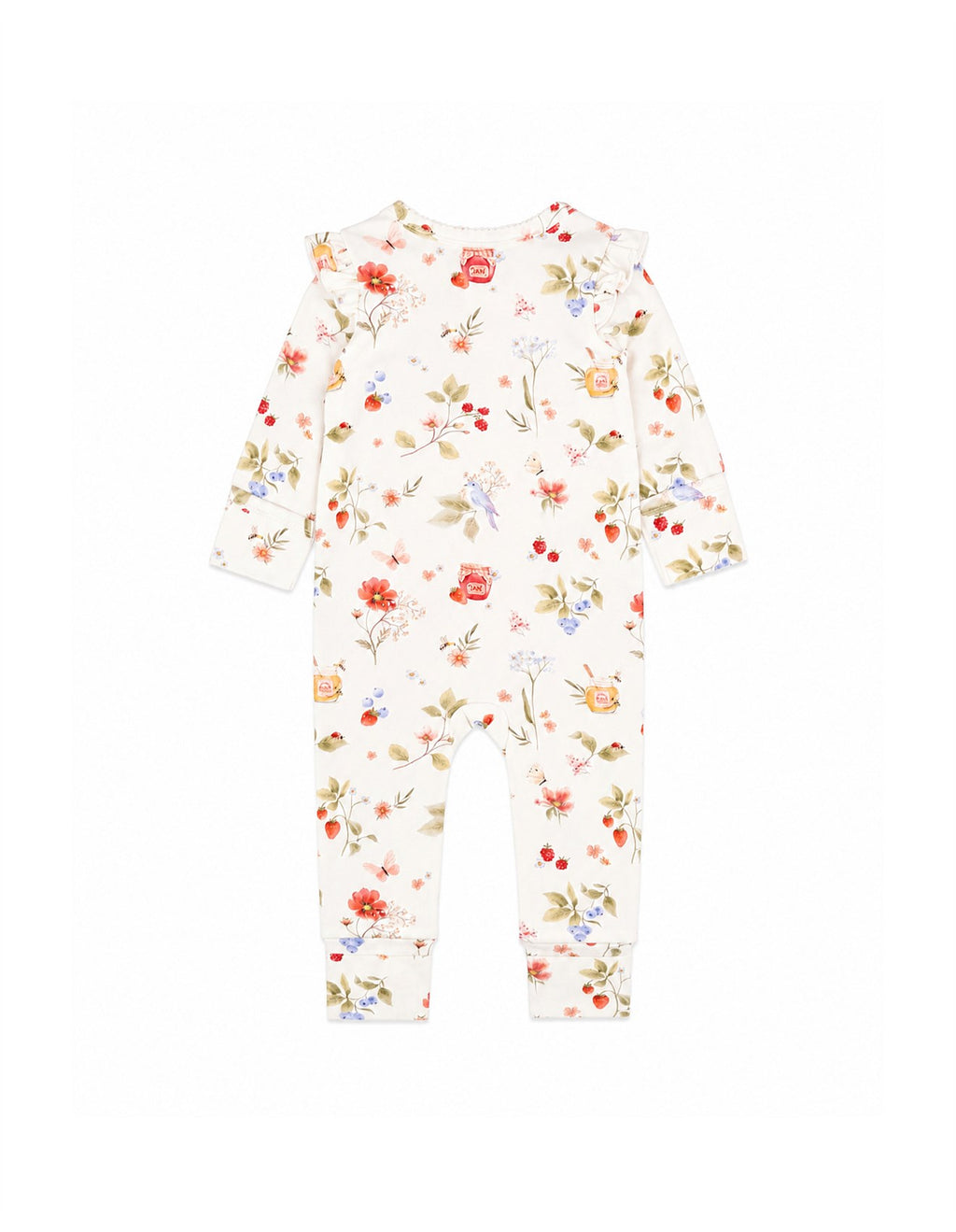 POPPY ORGANIC LS ZIPSUIT