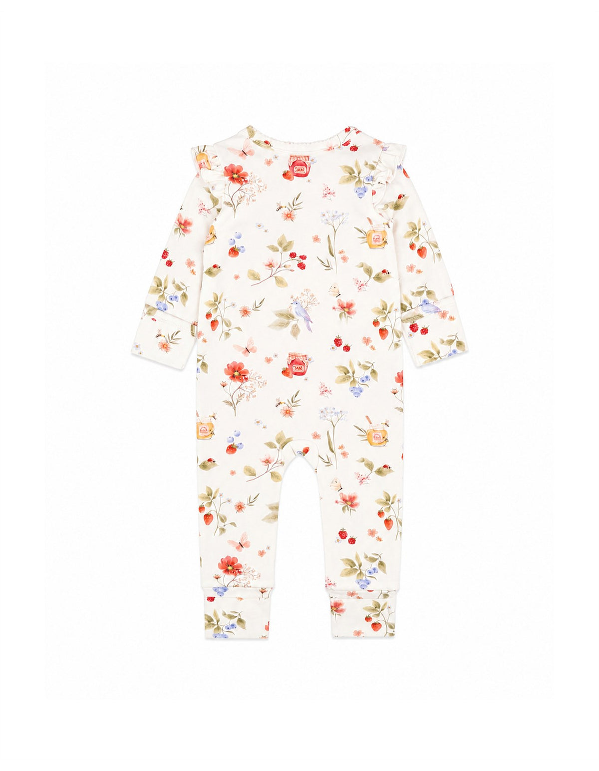 POPPY ORGANIC LS ZIPSUIT