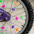 Fairies in the Garden - Bike Spoke Hearts