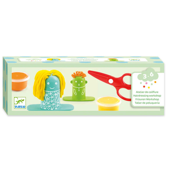 Djeco Modelling Dough Kit- Hairdresser