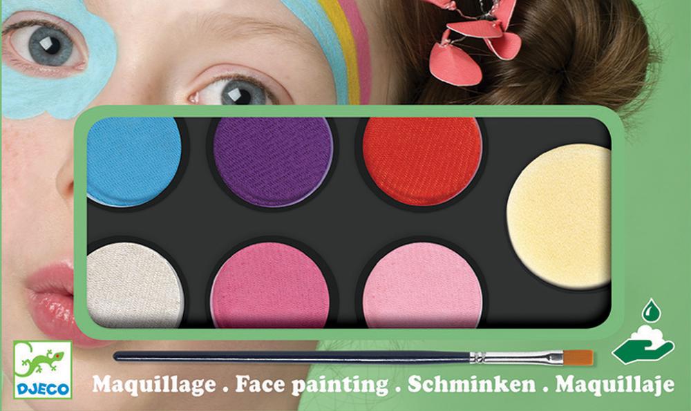 Djeco Face Paining Palette 6 Colours - The Toy Station