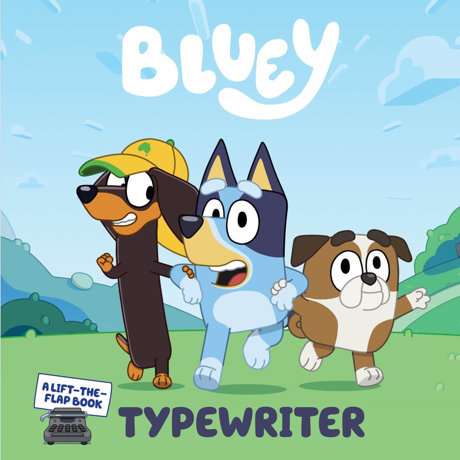 Bluey Lift-The-Flap Board Book, Typewriter - The Toy Station