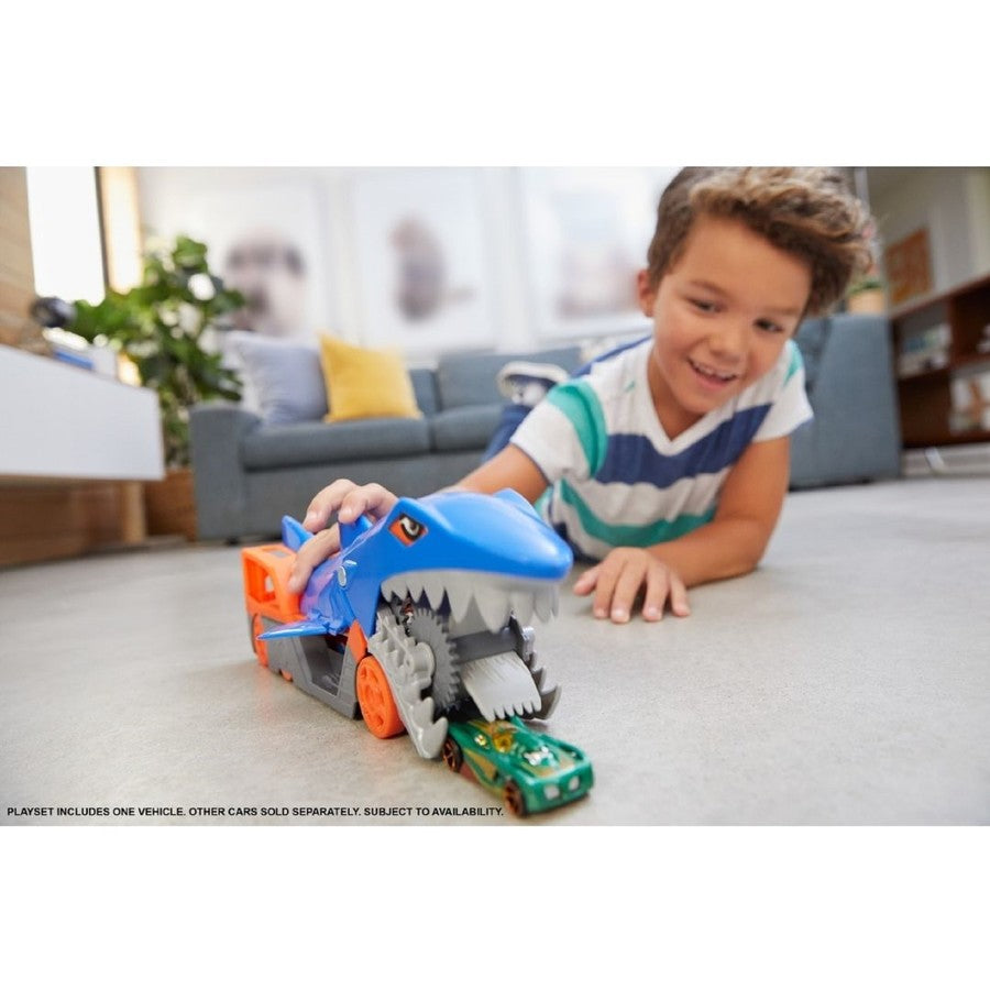 Hot Wheels Shark Chomp Transporter - The Toy Station
