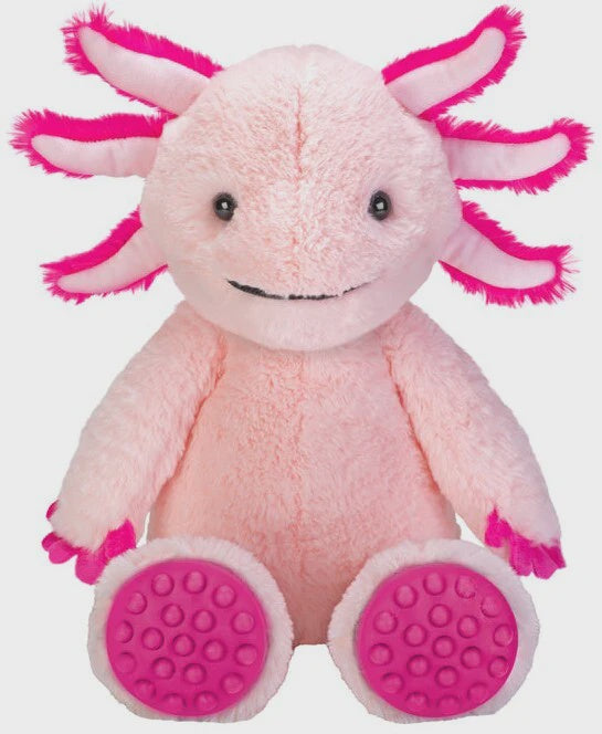 Poppykins Axolotl Fidget Plush Toy