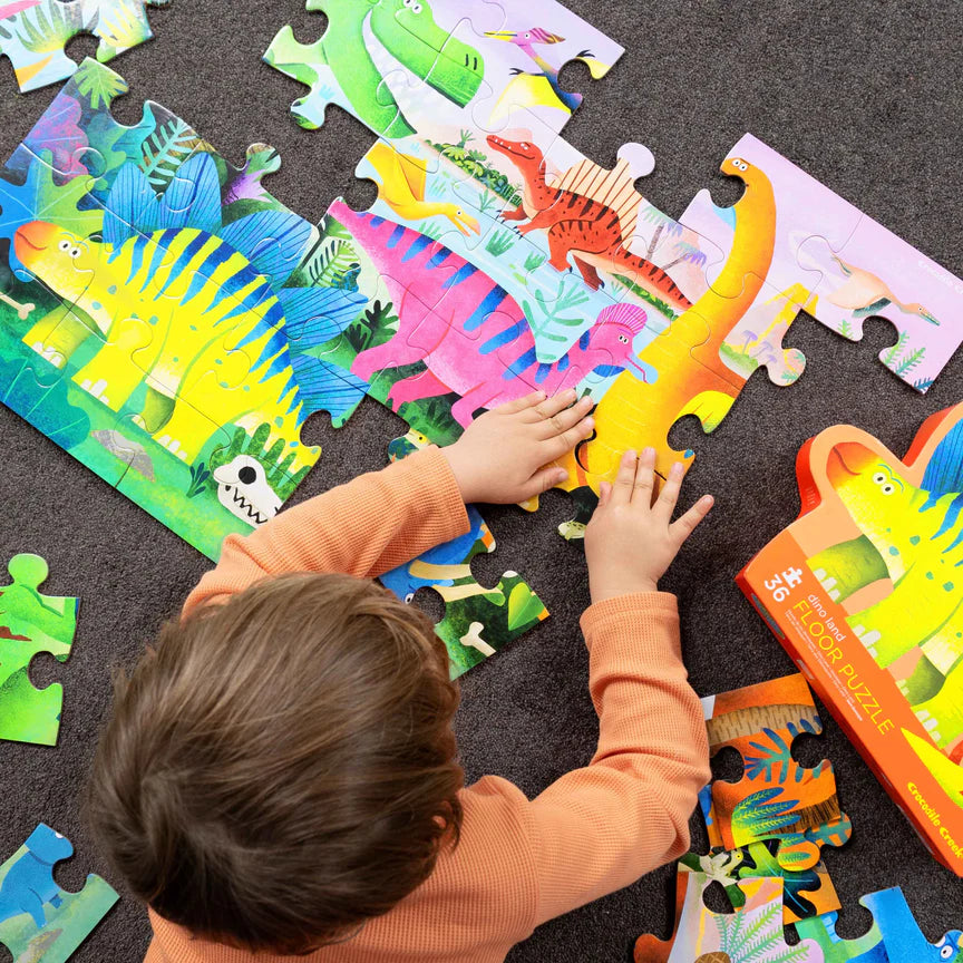 Classic Floor Puzzle 36 pc - Dino Land - The Toy Station