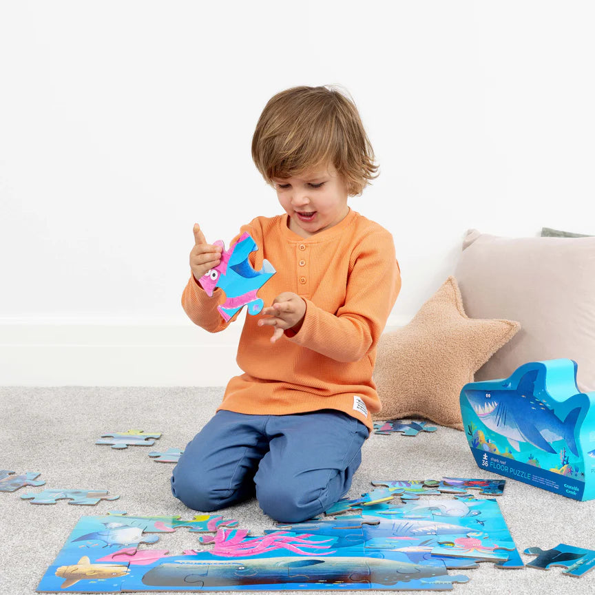 Classic Floor Puzzle 36 pc Shark Reef - The Toy Station
