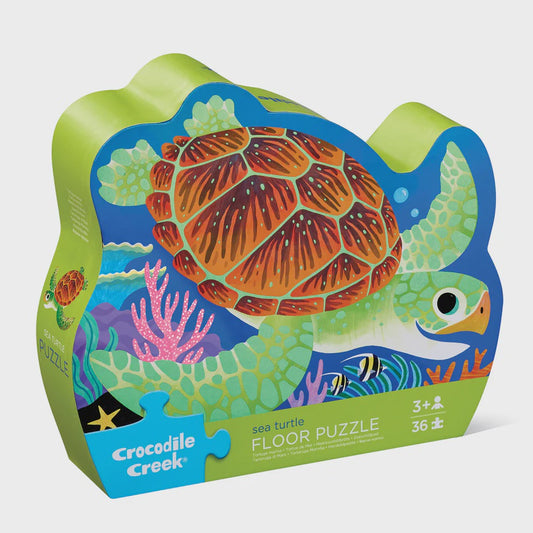 Classic Floor Puzzle 36 pc - Sea Turtle - The Toy Station