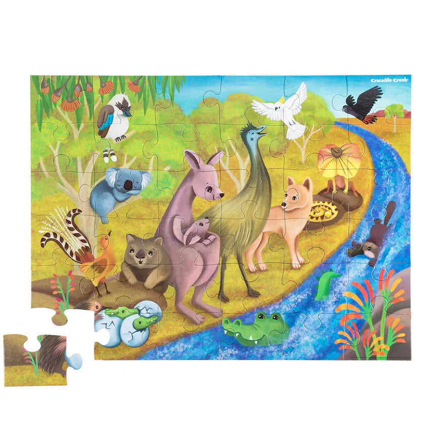 Classic Floor Puzzle 36 pc - Outback Adventures - The Toy Station