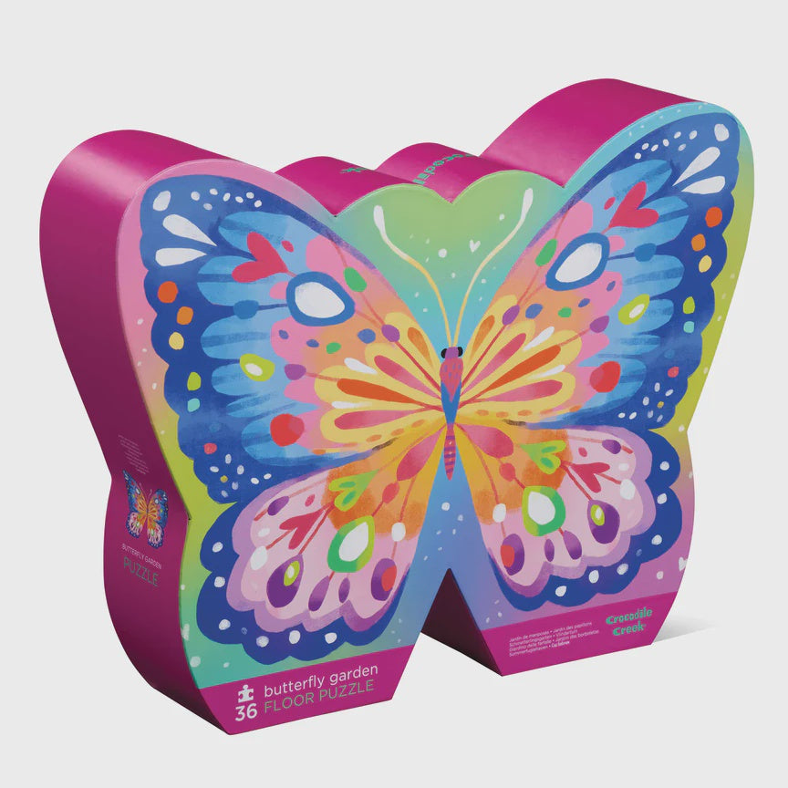 Classic Floor Puzzle 36 pc - Butterfly Garden - The Toy Station