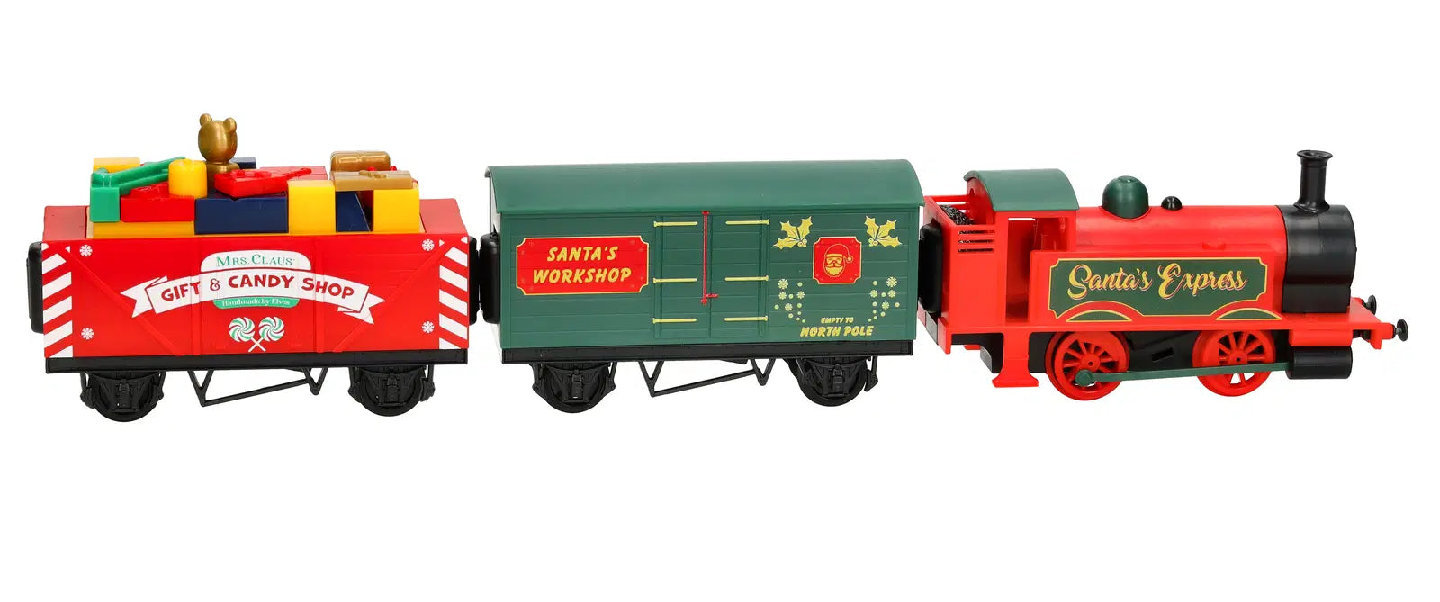 Santa's Express Rechargeable Battery-Operated Train Set