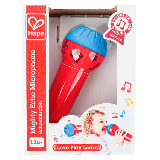Hape Mighty Echo Microphone - The Toy Station