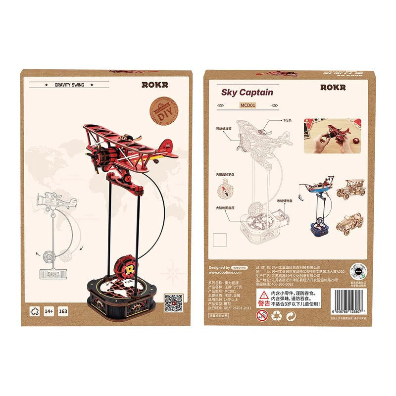 DIY Gravity Swing Sky Captain - The Toy Station