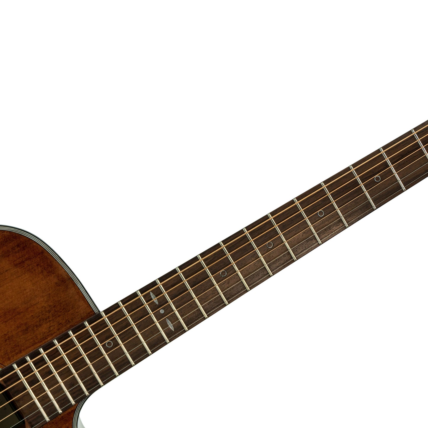 Saga SF830 Solid Top Dreadnought Acoustic-Electric Guitar (Retro)