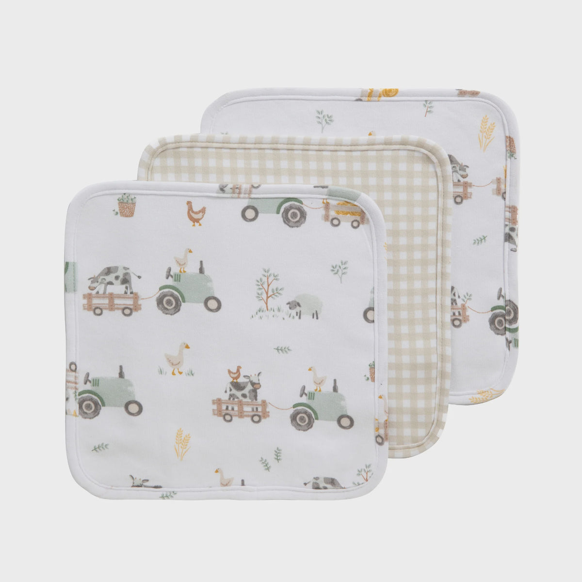 3 Pack Wash Cloths