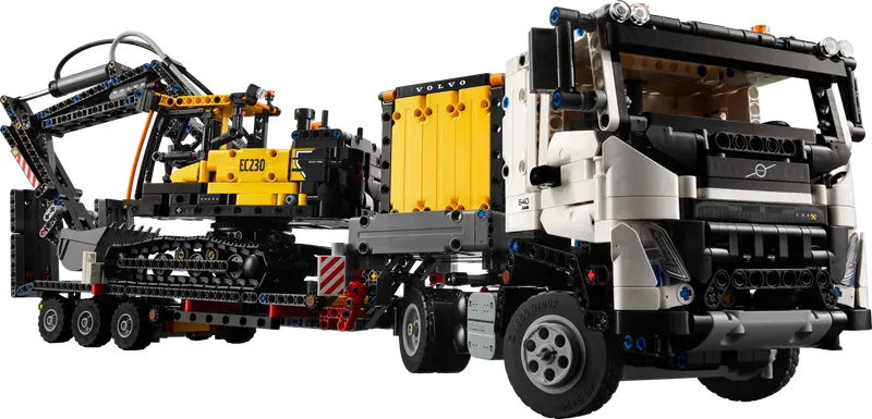 Lego 42175 Volvo FMX Truck & EC230 Electric Excavator - The Toy Station