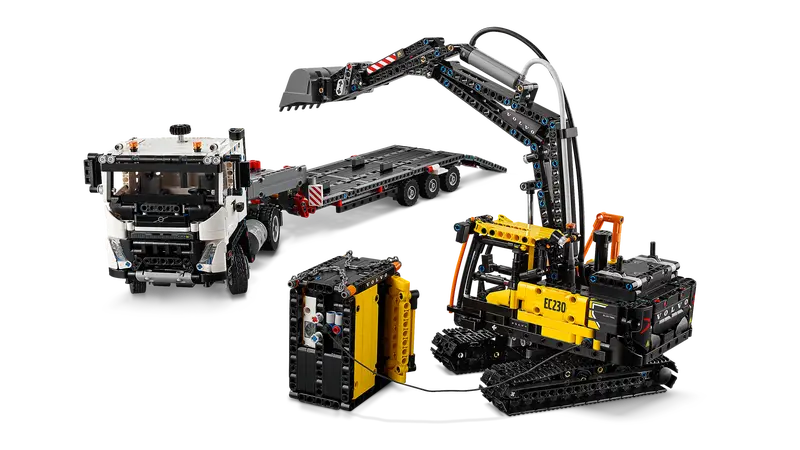 Lego 42175 Volvo FMX Truck & EC230 Electric Excavator - The Toy Station
