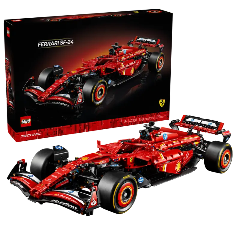 Lego 42207 Ferrari SF-24 F1 Car - The Toy Station