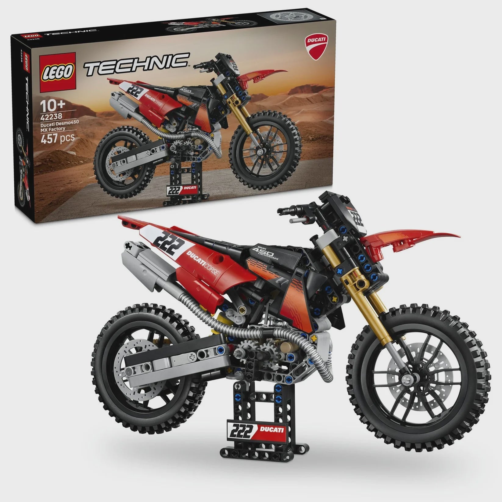 Lego 42238 Ducati Desmo450 MX Factory