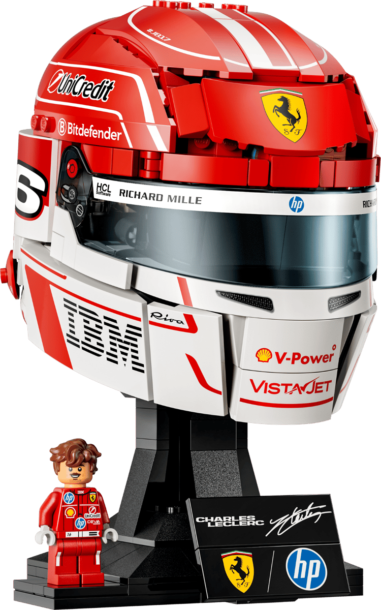 LEGO 43014 Editions Formula 1 Scuderia Ferrari HP Charles Leclerc Helmet