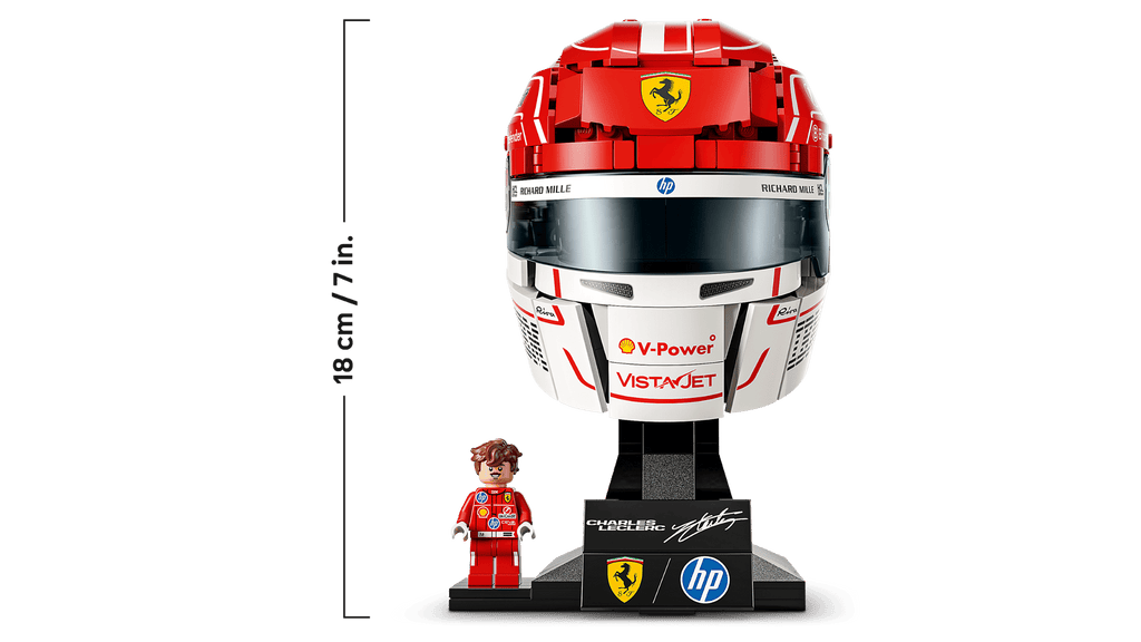 LEGO 43014 Editions Formula 1 Scuderia Ferrari HP Charles Leclerc Helmet