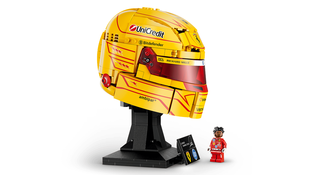 LEGO 43022 Editions Scuderia Ferrari HP Lewis Hamilton Helmet