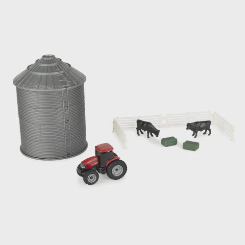 Case 1:64 Mini Grain Bin Set with 10 Pieces