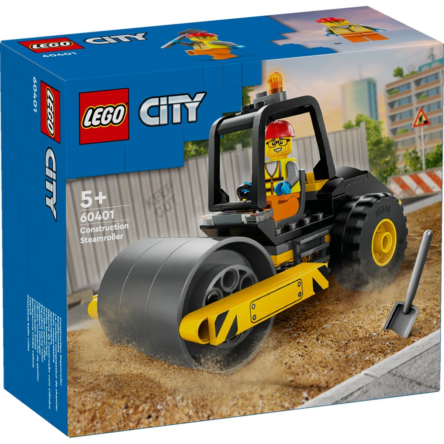 Lego 60401 Construction Steamroller - The Toy Station