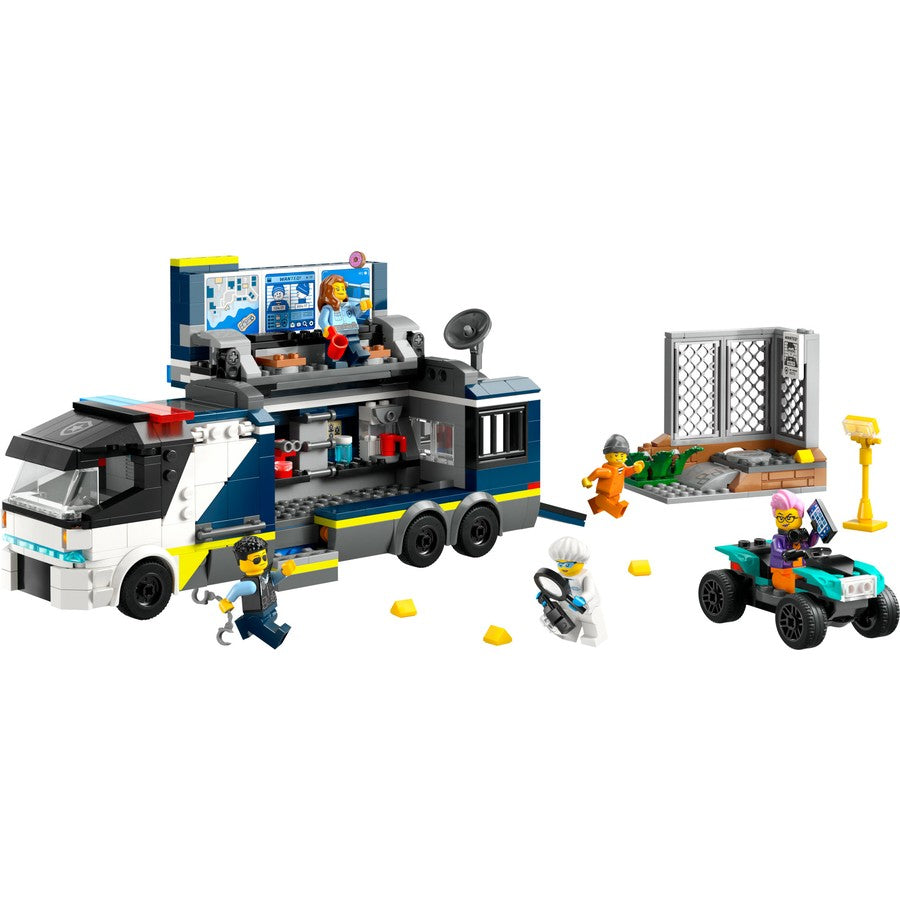Lego City 60418 Police Mobile Crime Lab Truck - The Toy Station