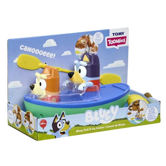 Toomies Bluey Pull & Go Canoe - The Toy Station