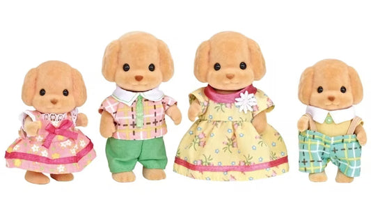 Toy poodle family