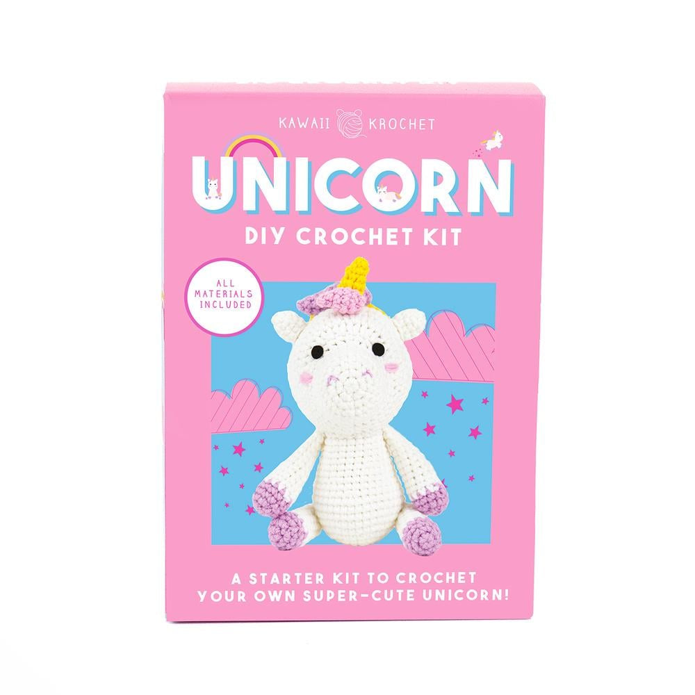 Kawaii Krochet DIY Unicorn Crochet Kit - The Toy Station