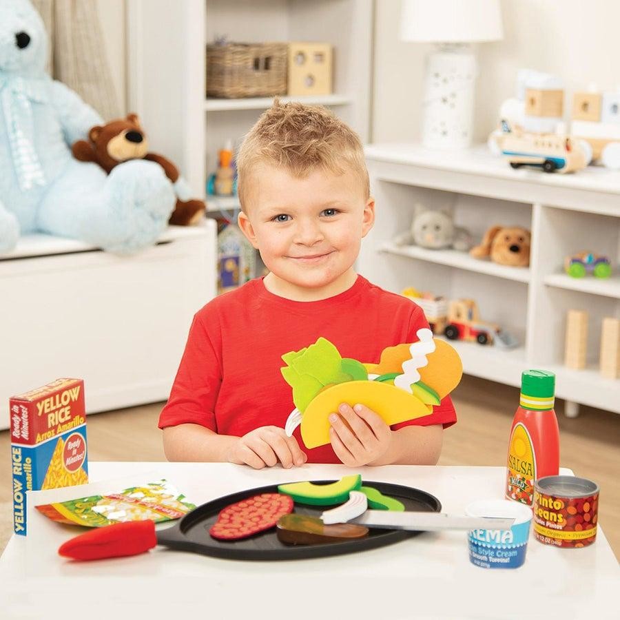 Melissa & Doug Fill & Fold Taco & Tortilla Set - The Toy Station