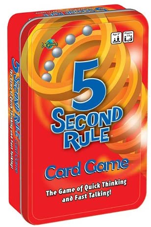 5 Second Rule Mini Tin Game - The Toy Station