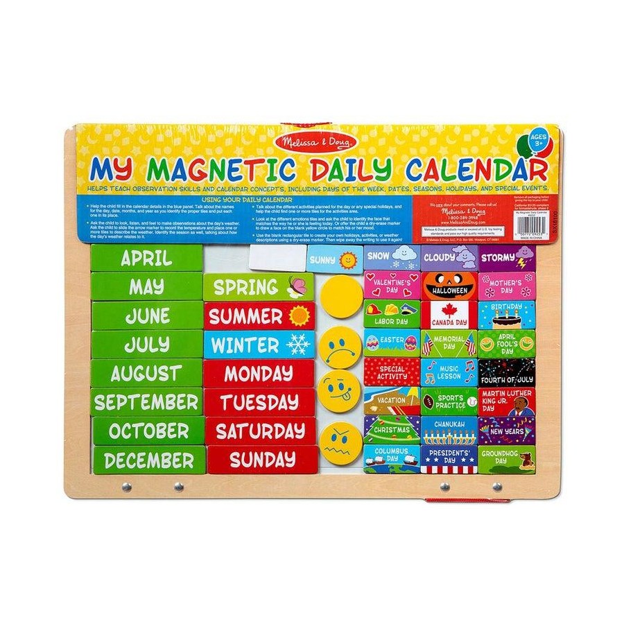Melissa & Doug My Daily Calender - The Toy Station