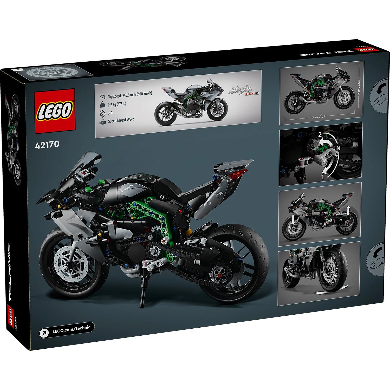 Kawasaki Ninja H2R Motorcycle - The Toy Station