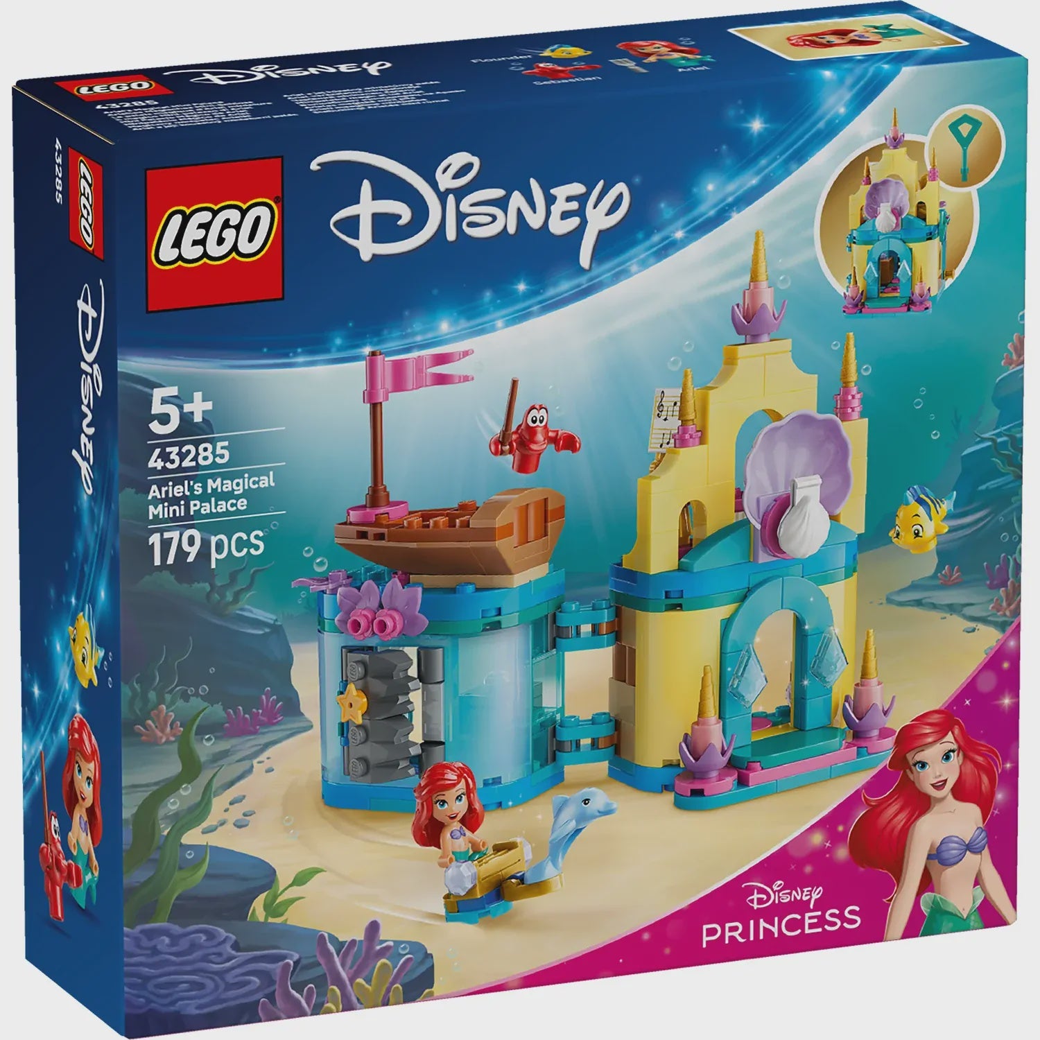 Lego 43285 Ariel's Magical Mini Palace