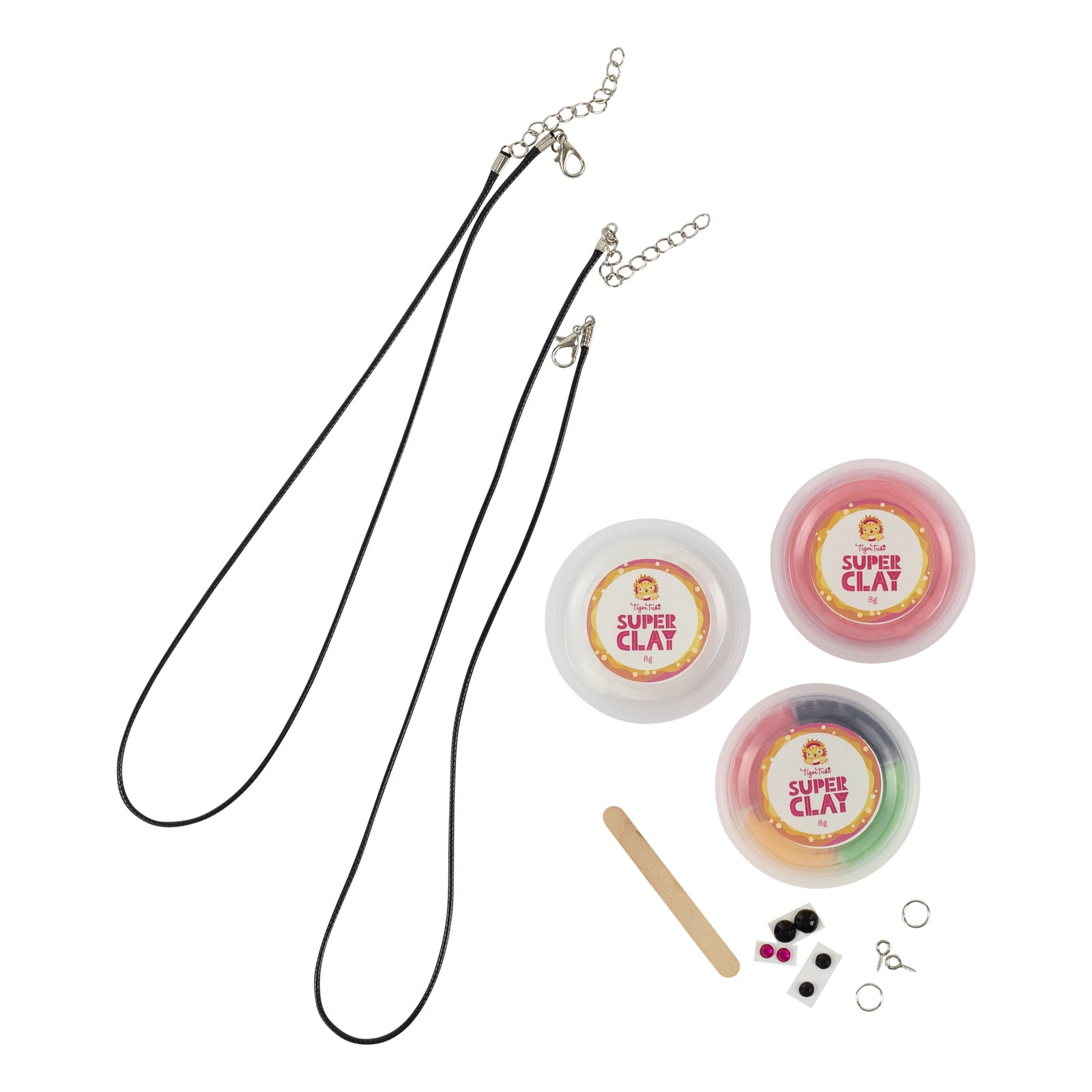 Tiger Tribe Clay Craft Sweeties Necklace - The Toy Station