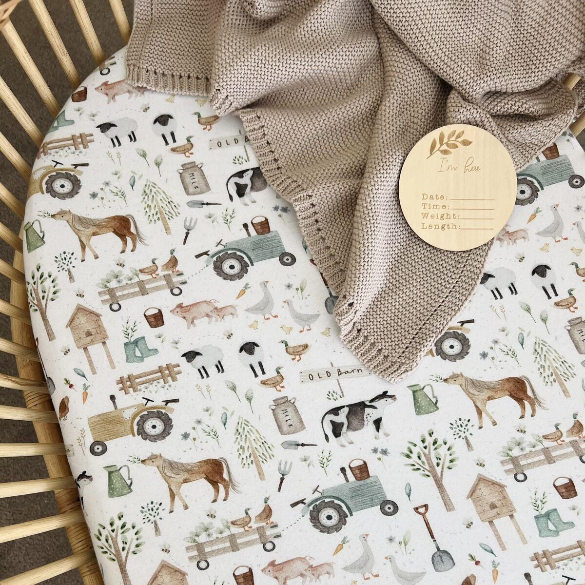 Mini & Me Co-Sleeper Sheet - The Toy Station