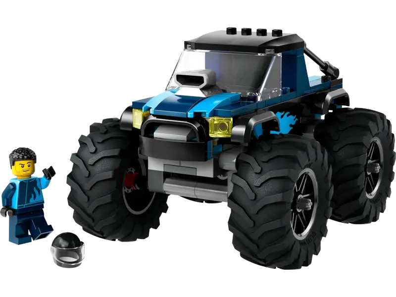 Lego 60402 Blue Monster Truck - The Toy Station
