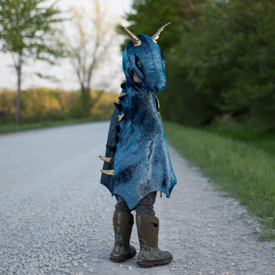 Great Pretenders Teal & Gold Starry Night Dragon - The Toy Station