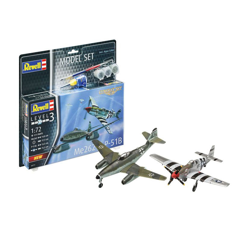 Revell Combat Set ME262 & P-51B 1:72