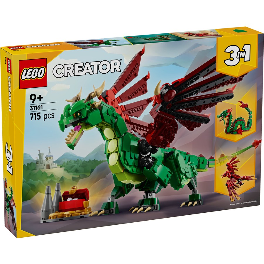 Lego Creator 31161 Medieval Dragon - The Toy Station