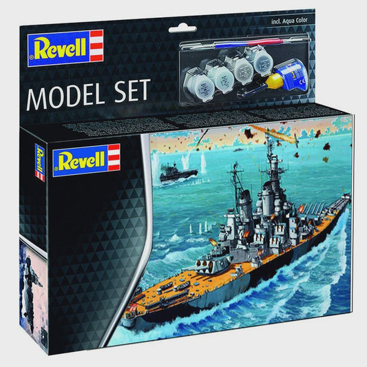 Revell Model Set Battleship USS New Jersey