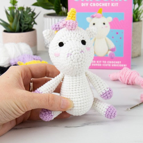 Kawaii Krochet DIY Unicorn Crochet Kit - The Toy Station