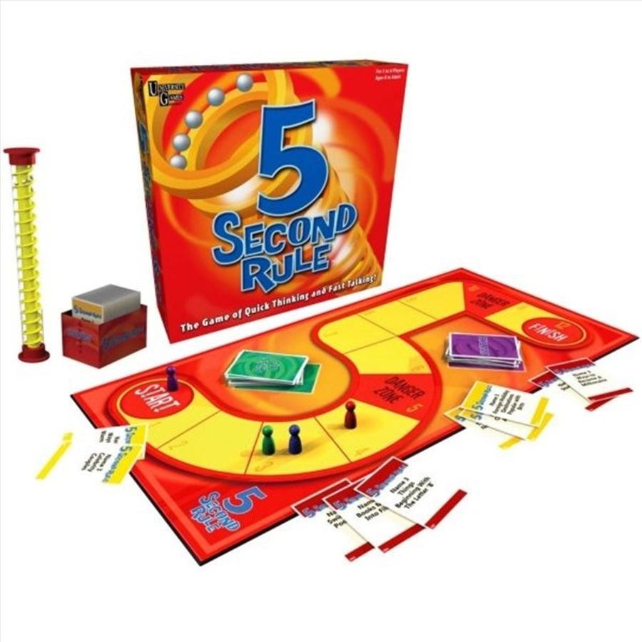 5 Second Rule Board Game - The Toy Station