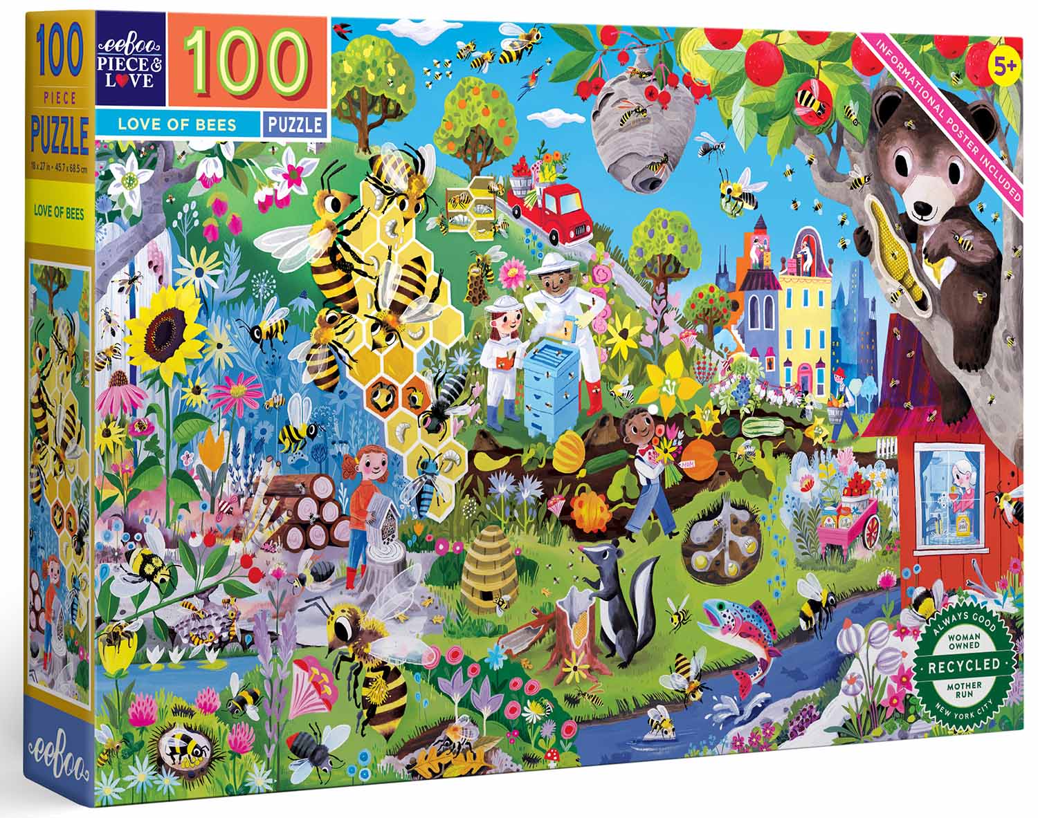 Eebboo 100pc Puzzle - The Toy Station