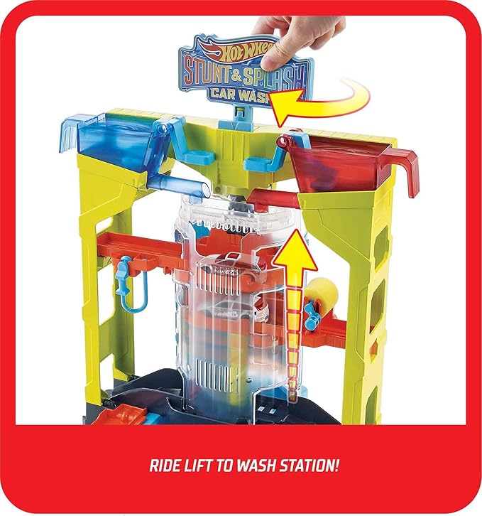 Hot Wheels Colour Reveal Carwash - The Toy Station