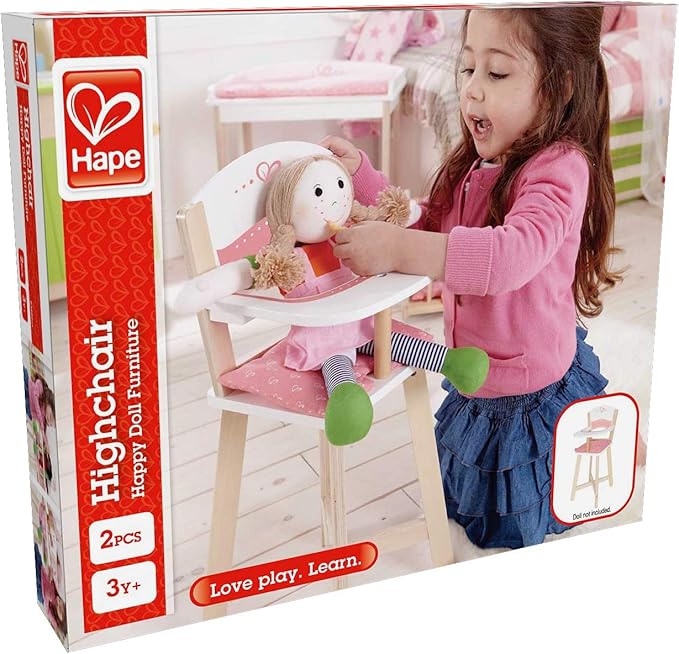 Hape Dolls High Chair - The Toy Station