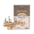 Rolife 3D Wood Puzzle Sailing Ship - The Toy Station