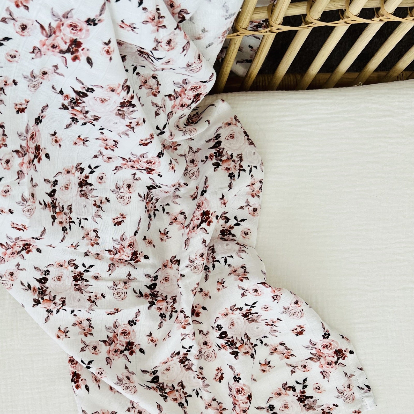 Mini & Me Bamboo Muslin Wrap - The Toy Station